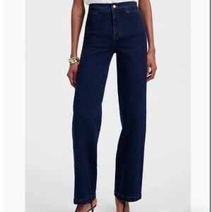 Madewell Dark Blue Flare Jeans
